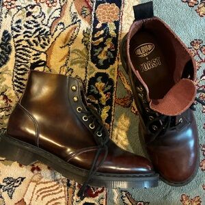 NPS Solovair x Toast Jade Boots UK 6 Burgundy